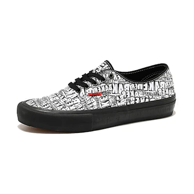 Vans Baker Skateboards Authentic Pro Logo 'Black White'