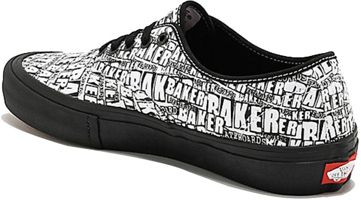 Vans Baker Skateboards x Authentic Pro Logo 'Black White' VN0A3479UYU Lookbook Vans Baker Skateboards x Authentic Pro Logo 'Black White' VN0A3479UYU