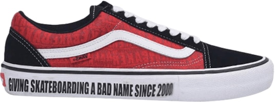 Baker Skateboards x Vans Old Skool 'Red' VN0A45JCUZV1 Baker Skateboards x Vans Old Skool 'Red' VN0A45JCUZV1