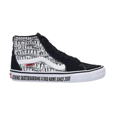 Baker Skateboards Vans Sk8 Hi 'Black'