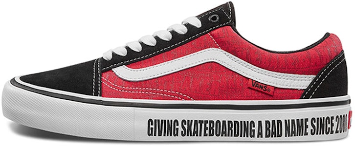 x Vans Baker Old Skool Pro 'Merah Putih' VN0A45JCUZV Buy x Vans Baker Old Skool Pro 'Merah Putih' VN0A45JCUZV