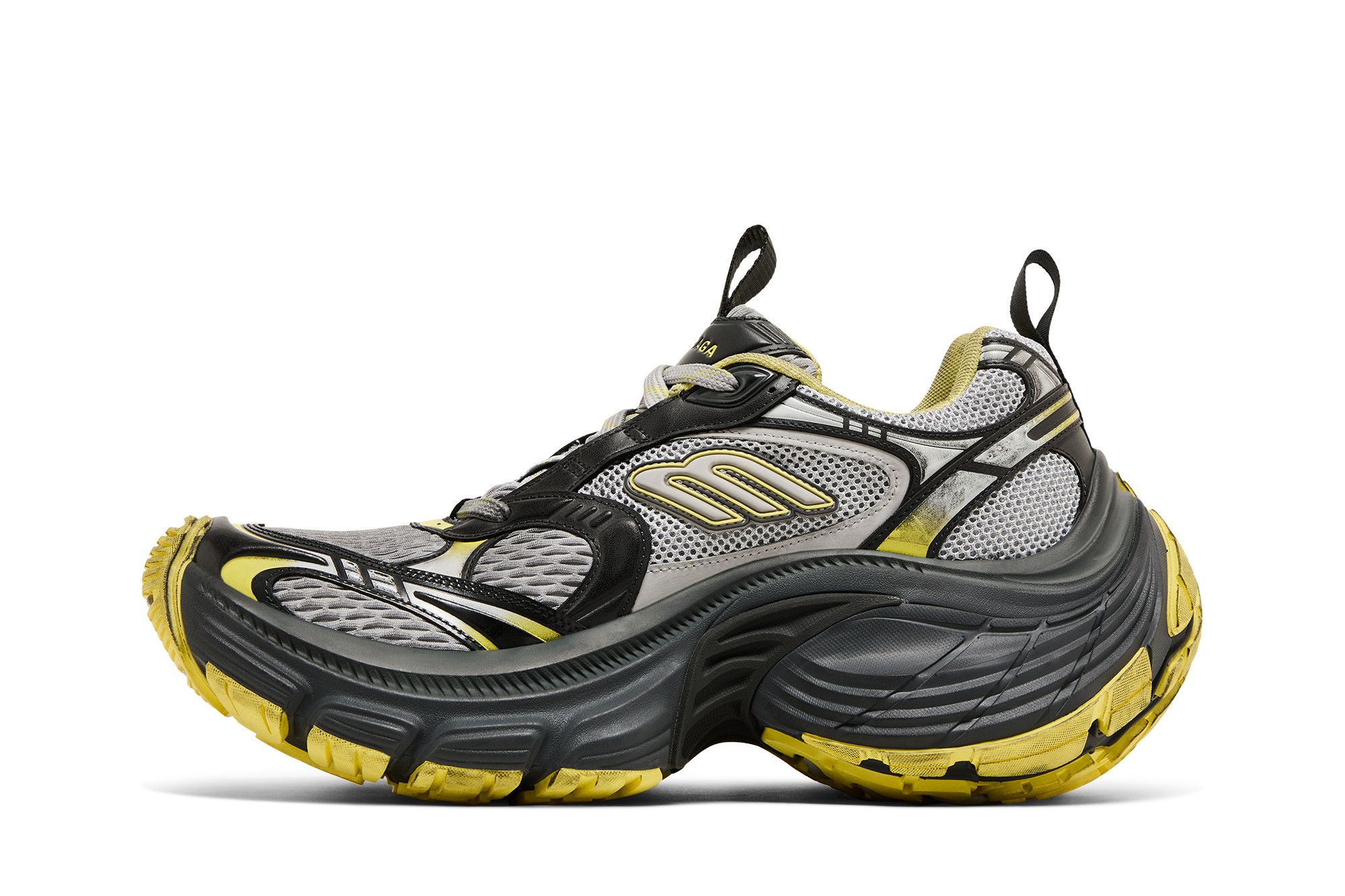 Lookbook Balenciaga 10XL Kasut 'Kelabu Kuning' 792779-W2MV2-1097