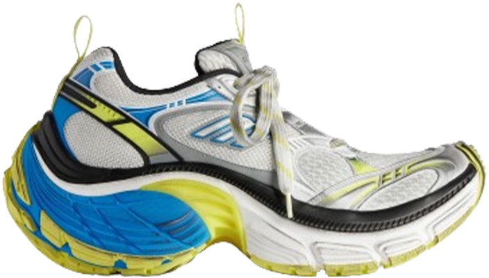 巴黎世家10XL运动鞋“白黄蓝” 792779W2MV29741 Order 巴黎世家10XL运动鞋“白黄蓝” 792779W2MV29741