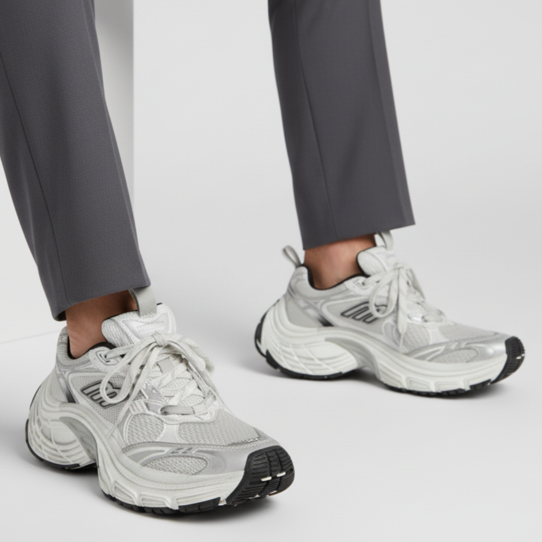 Order Balenciaga 10XL Sneakers Putih Hitam Abu-Abu 784344W2MV29110