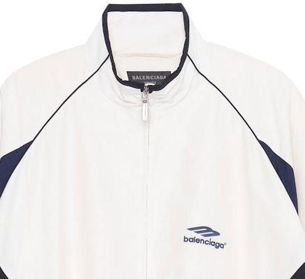 Balenciaga 3B Sports Icon Jaket Tracksuit Logo Colorblock Unisex Putih FW23 746483TOO489000 Shop Balenciaga 3B Sports Icon Jaket Tracksuit Logo Colorblock Unisex Putih FW23 746483TOO489000