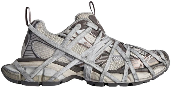 Balenciaga 3XL Extreme Lace Sneaker 'Worn-Out - Coklat Kelabu' 778698W3XLL2097 Order Balenciaga 3XL Extreme Lace Sneaker 'Worn-Out - Coklat Kelabu' 778698W3XLL2097