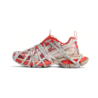 Balenciaga 3XL Extreme Lace Sneaker 'Worn-Out - Orange Beige'