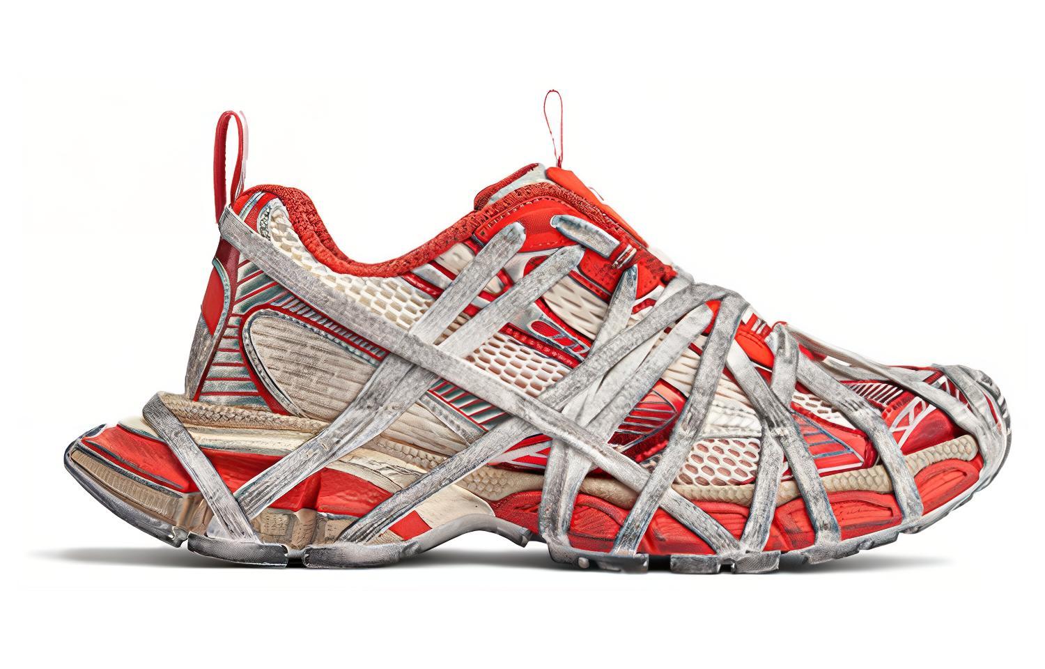 Order Balenciaga 3XL Extreme Lace Zapatillas 'Usadas - Naranja Beige' 778698W3XLL7597