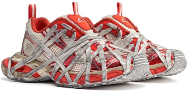 Balenciaga 3XL Extreme Lace Zapatillas 'Usadas - Naranja Beige' 778698W3XLL7597 Lookbook Balenciaga 3XL Extreme Lace Zapatillas 'Usadas - Naranja Beige' 778698W3XLL7597