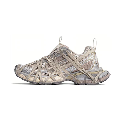 Balenciaga 3XL Extreme Lace sneakers 'Light Beige Mesh and Polyurethane'