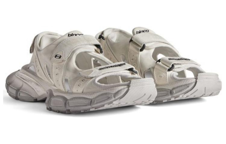 Balenciaga 3XL Sandals 'White' 圖 3
