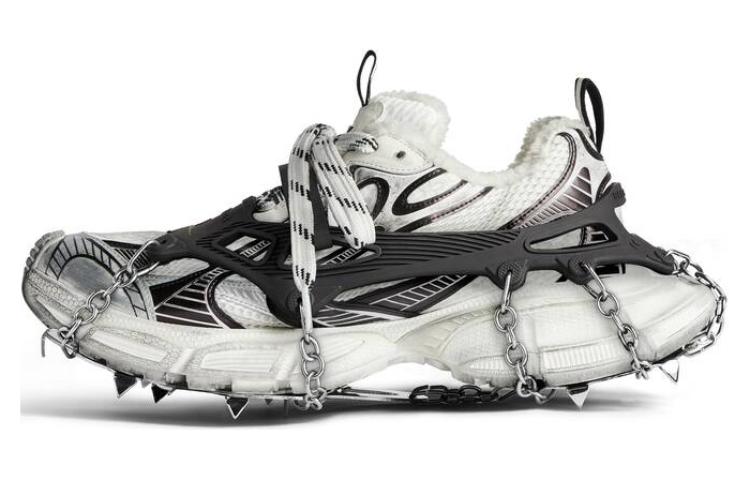 Balenciaga 3XL Ski Sneakers Black White 766034W3XR39710