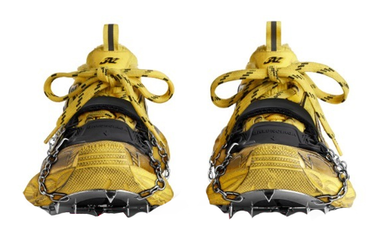 Lookbook 巴黎世家 3XL 滑雪运动鞋 黄色 766034W3XR27010