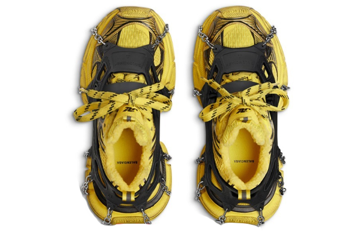 Shop 巴黎世家 3XL 滑雪运动鞋 黄色 766034W3XR27010