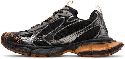 Balenciaga巴黎世家 3XL 網布 圓頭繫帶 低筒 生活休閒鞋 男款 黑色 Lookbook Balenciaga巴黎世家 3XL 網布 圓頭繫帶 低筒 生活休閒鞋 男款 黑色