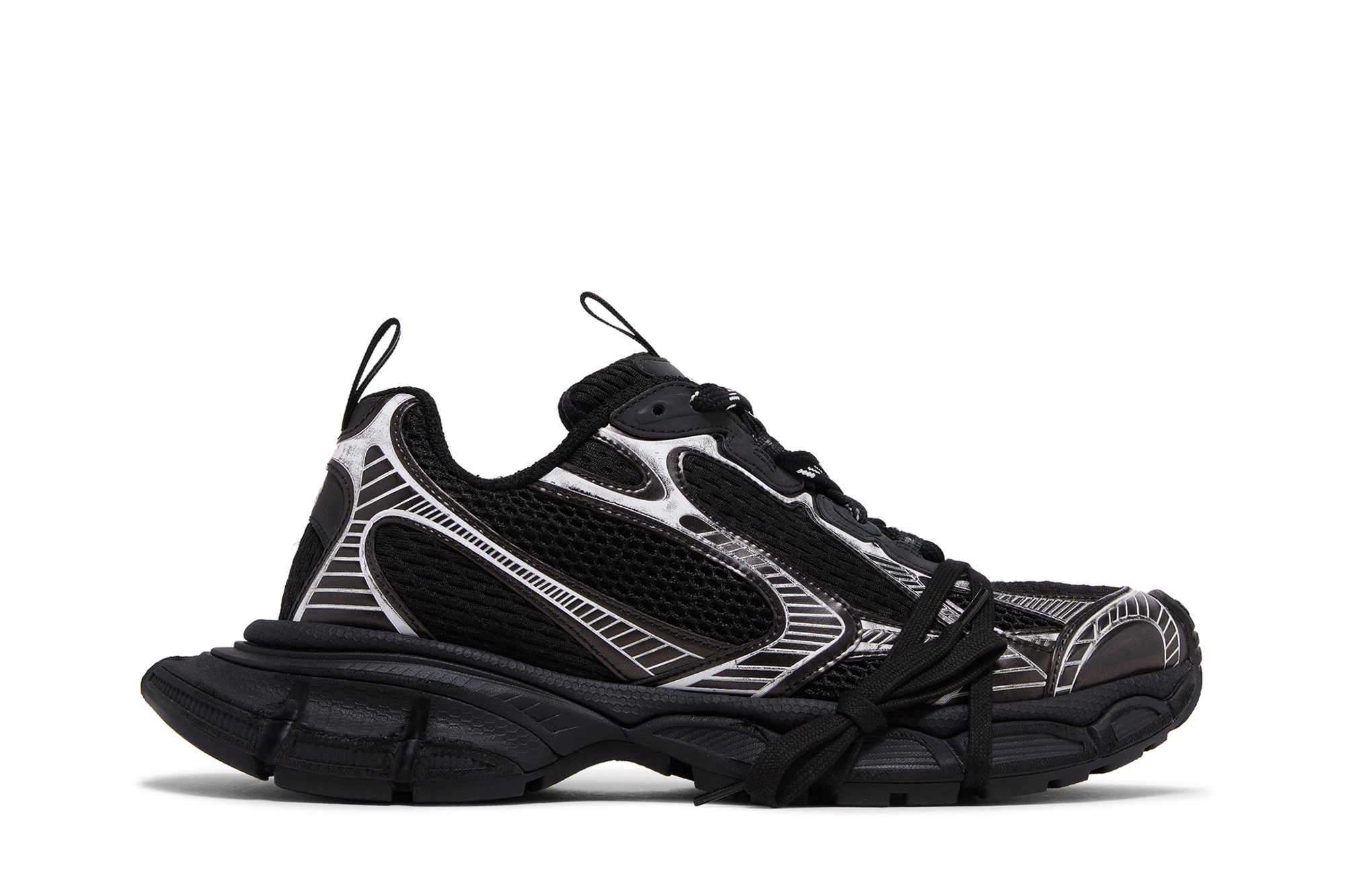 Balenciaga 3XL Sneaker 'Worn-Out - Black White' 734734-W3XL1-1090