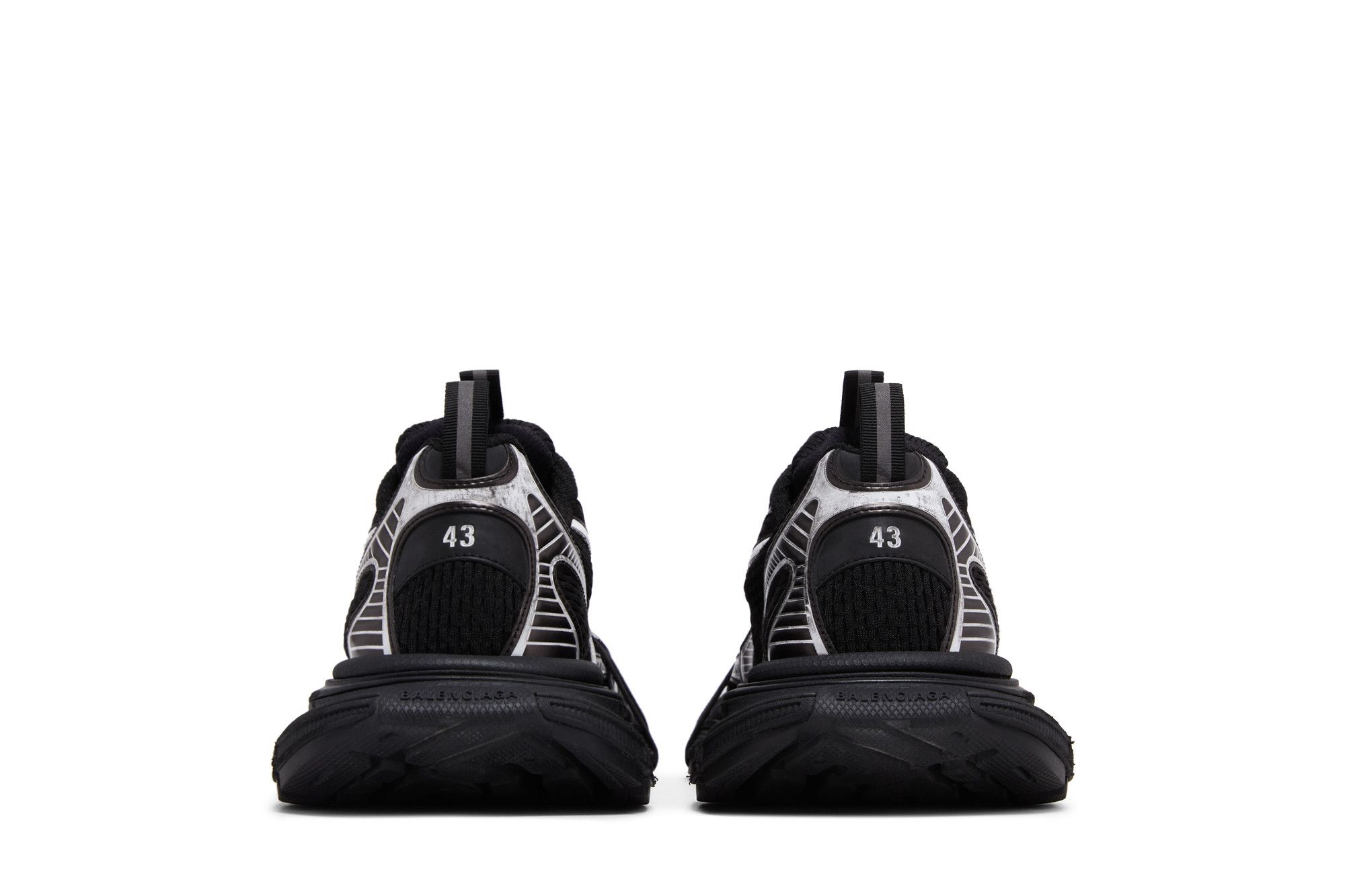 Sizing Balenciaga 3XL Sneaker 'Worn-Out - Black White' 734734W3XL11090
