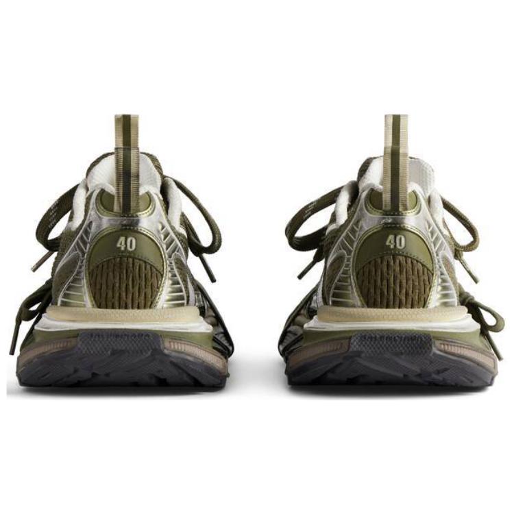Balenciaga 3XL Sneaker 'Worn-Out - Dark Green Light Beige' 圖 6