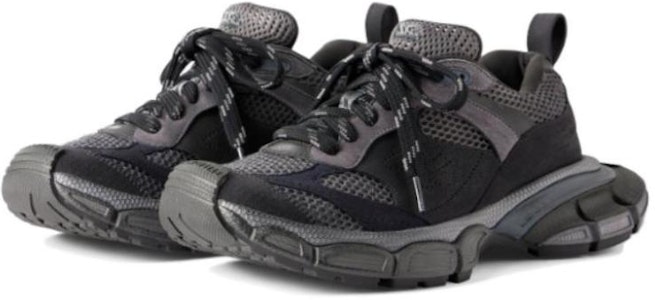 Balenciaga 3XL Zapatilla 'Desgastadas - Gris Oscuro' 759693W3XLI1819 Lookbook Balenciaga 3XL Zapatilla 'Desgastadas - Gris Oscuro' 759693W3XLI1819