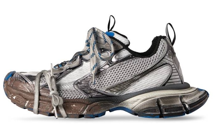 Balenciaga 3XL Sneaker 'Worn-Out - Dark Grey Blue' 734734-W3XL7-1214