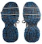Sizing Balenciaga 3XL Sneaker 'Worn-Out - Kelabu Gelap Biru' 734734W3XL71214