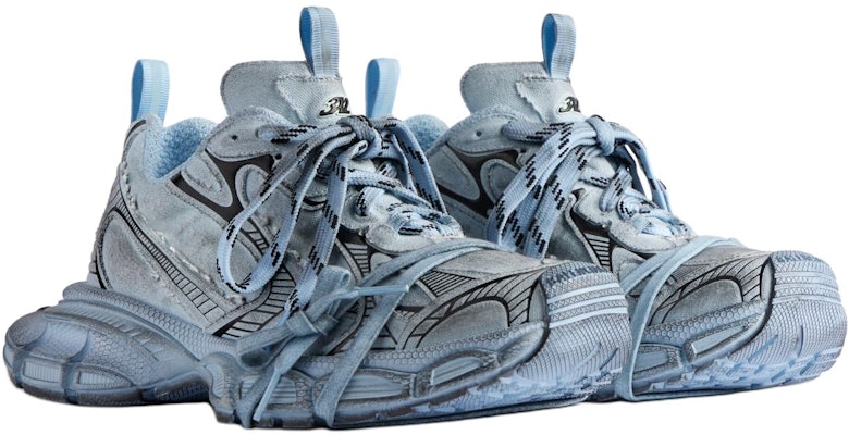 Balenciaga 3XL Sneaker 'Worn-Out - Light Blue' 734734W3XDC4000 Lookbook Balenciaga 3XL Sneaker 'Worn-Out - Light Blue' 734734W3XDC4000