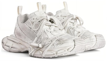 巴黎世家 3XL 破旧白色运动鞋 734734W3XL19000 Lookbook 巴黎世家 3XL 破旧白色运动鞋 734734W3XL19000