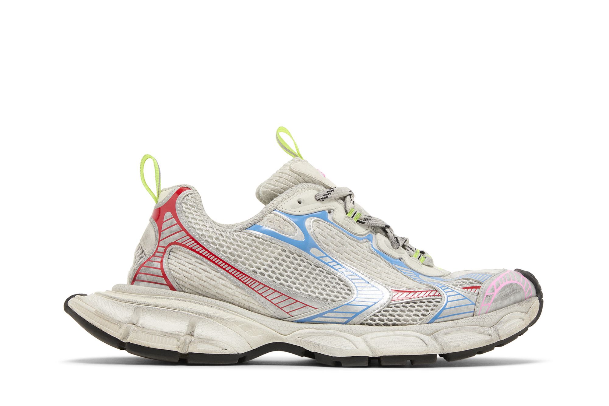 Balenciaga 3XL Sneaker 'Worn-Out - White Blue Red' 734734W3XL59645