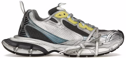 Balenciaga 3XL Sneaker 'Worn-Out - White Blue Yellow' 734734-W3XL5-9047 Balenciaga 3XL Sneaker 'Worn-Out - White Blue Yellow' 734734-W3XL5-9047