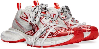 Balenciaga 3XL Zapatillas 'Desgastadas - Blanco Rojo' 734734-W3XL2-9060 Lookbook Balenciaga 3XL Zapatillas 'Desgastadas - Blanco Rojo' 734734-W3XL2-9060