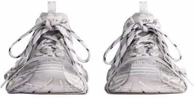 Lookbook Balenciaga 3XL Sneaker 'Worn-Out - White Silver' 734734WTRMH9080