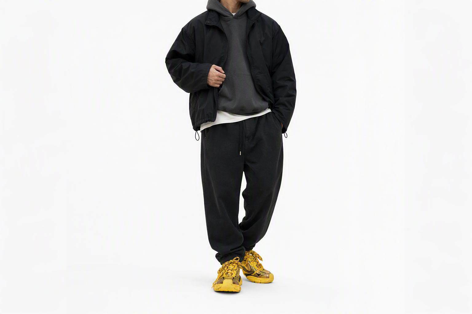 Order Balenciaga巴黎世家 3XL 網布 繫帶 磨舊 低筒 老爸鞋 男款 黃黑色