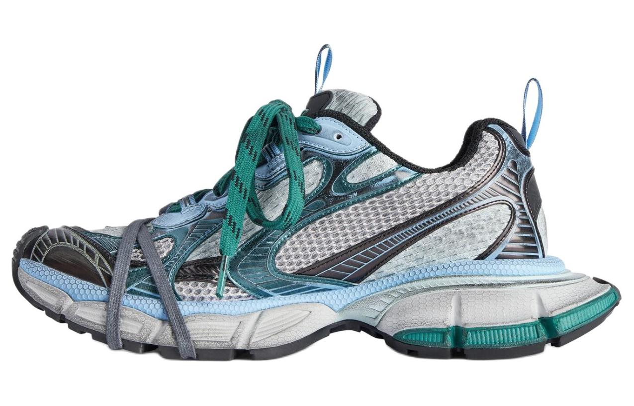 Balenciaga 3XL Sneakers 'Grey Blue Mesh' 734734W3XL53124