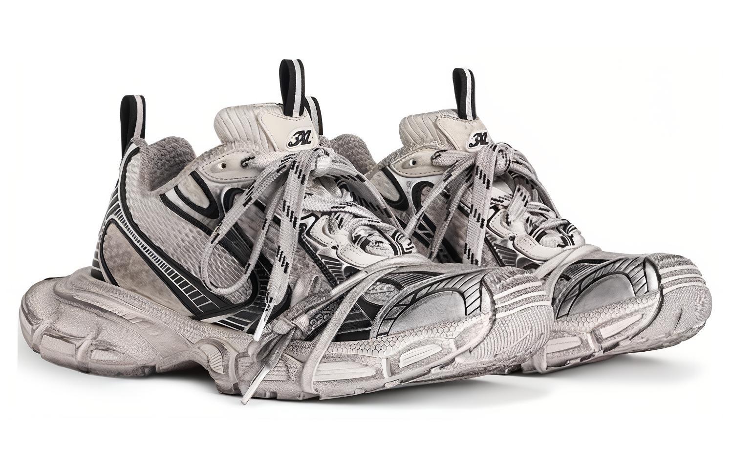 Lookbook Balenciaga 3XL Sneakers 'Perak Kelabu' 734734W3XL71210