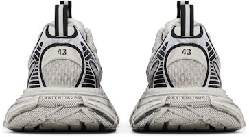 Details for Balenciaga巴黎世家 3XL 圓頭繫帶 低筒 老爹鞋 男款 白灰色