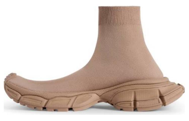 Balenciaga 3XL Sock Recycled Knit Sneakers Beige 758483W2DG12910