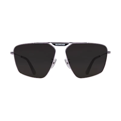 Balenciaga Alloy Aviator Sunglasses Trendy Fashion BB0246SA-001 61