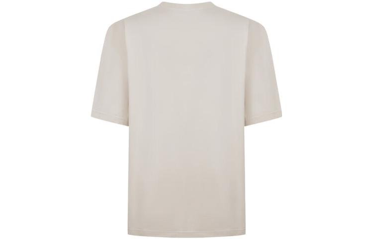 Lookbook 巴黎世家 米色純色字母印花圓領T恤 676589TLVF49054