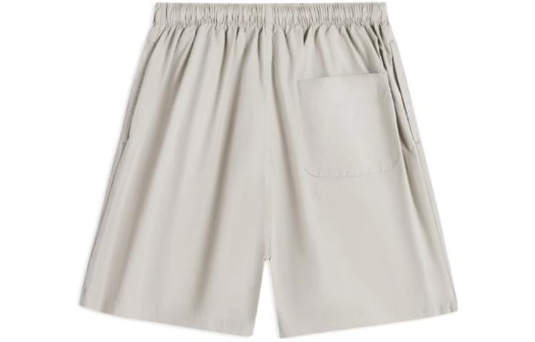 Lookbook 발렌시아가 베이지 밴딩 캐주얼 스트레이트 핏 숏츠. 672410TKM019800