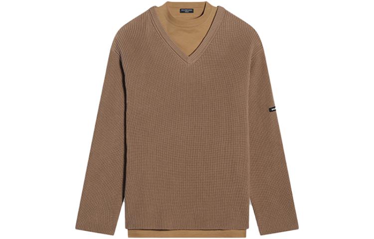 Balenciaga  Beige Oversized Knit Crewneck Long Sleeve Sweater Casual. 678555T32189610