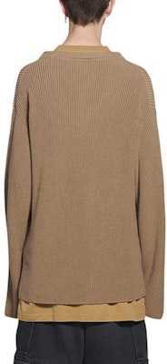 Balenciaga Beige Oversized Knit Crewneck Long Sleeve Sweater Casual. 678555T32189610 Shop Balenciaga Beige Oversized Knit Crewneck Long Sleeve Sweater Casual. 678555T32189610