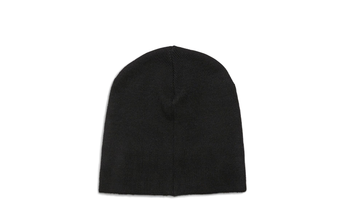 Lookbook Balenciaga Topi Beanie Hitam Acrylic Wool dengan Logo. 7678324D8B01077