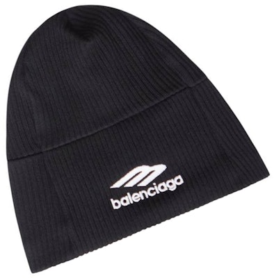 Balenciaga Topi Beanie Hitam Acrylic Wool dengan Logo. 7678324D8B01077 Shop Balenciaga Topi Beanie Hitam Acrylic Wool dengan Logo. 7678324D8B01077