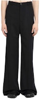 Balenciaga Black Casual Mid-Waist Loose Fit Zipper Straight Pants. 773246TPT321000 Balenciaga Black Casual Mid-Waist Loose Fit Zipper Straight Pants. 773246TPT321000