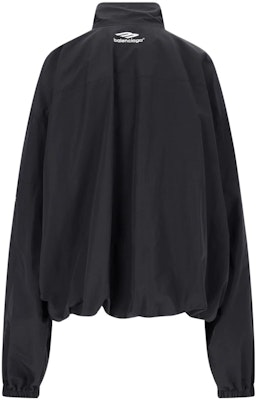 Chaqueta Casual Balenciaga Negra Colorblock con Logo Estampado de Ajuste Regular. 763436TNQ251000 Lookbook Chaqueta Casual Balenciaga Negra Colorblock con Logo Estampado de Ajuste Regular. 763436TNQ251000