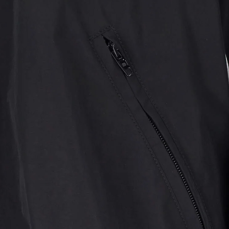 Sizing Balenciaga 黑色拼接Logo印花休閒外套（常規版型）。 763436TNQ251000