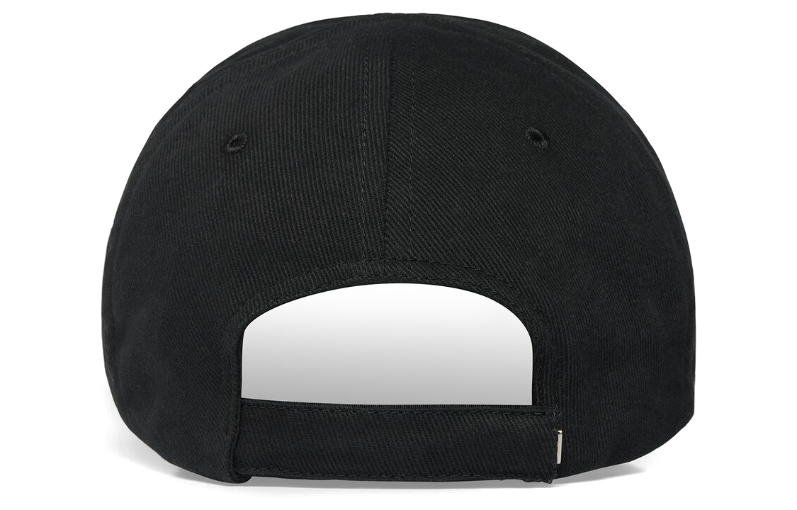 Purchase Balenciaga Topi Baseball Hitam Kapas Twill. 744295416b81077