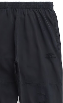 Balenciaga 黑色破壞風休閒長褲,彈性褲腰 - 標準版型。 744695TOVH92020 Cheap Balenciaga 黑色破壞風休閒長褲,彈性褲腰 - 標準版型。 744695TOVH92020