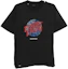 Buy Balenciaga Black Distressed Print Round Neck T-Shirt Regular Fit. 808003TRVC91055
