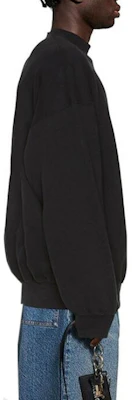 バレンシアガ ブラック グラフィック プリント プルオーバー スウェットシャツ 652981TIVA21000 Details for バレンシアガ ブラック グラフィック プリント プルオーバー スウェットシャツ 652981TIVA21000